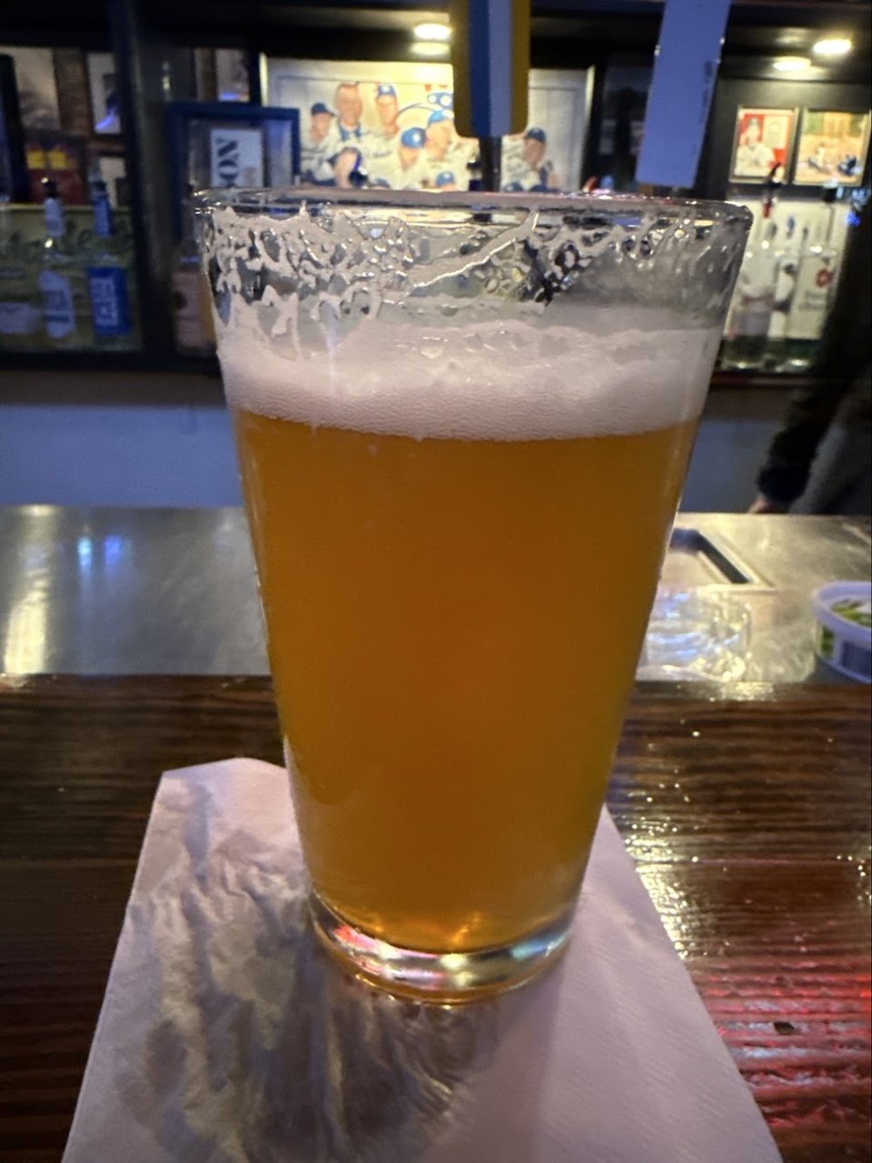 Pint of Draft Beer